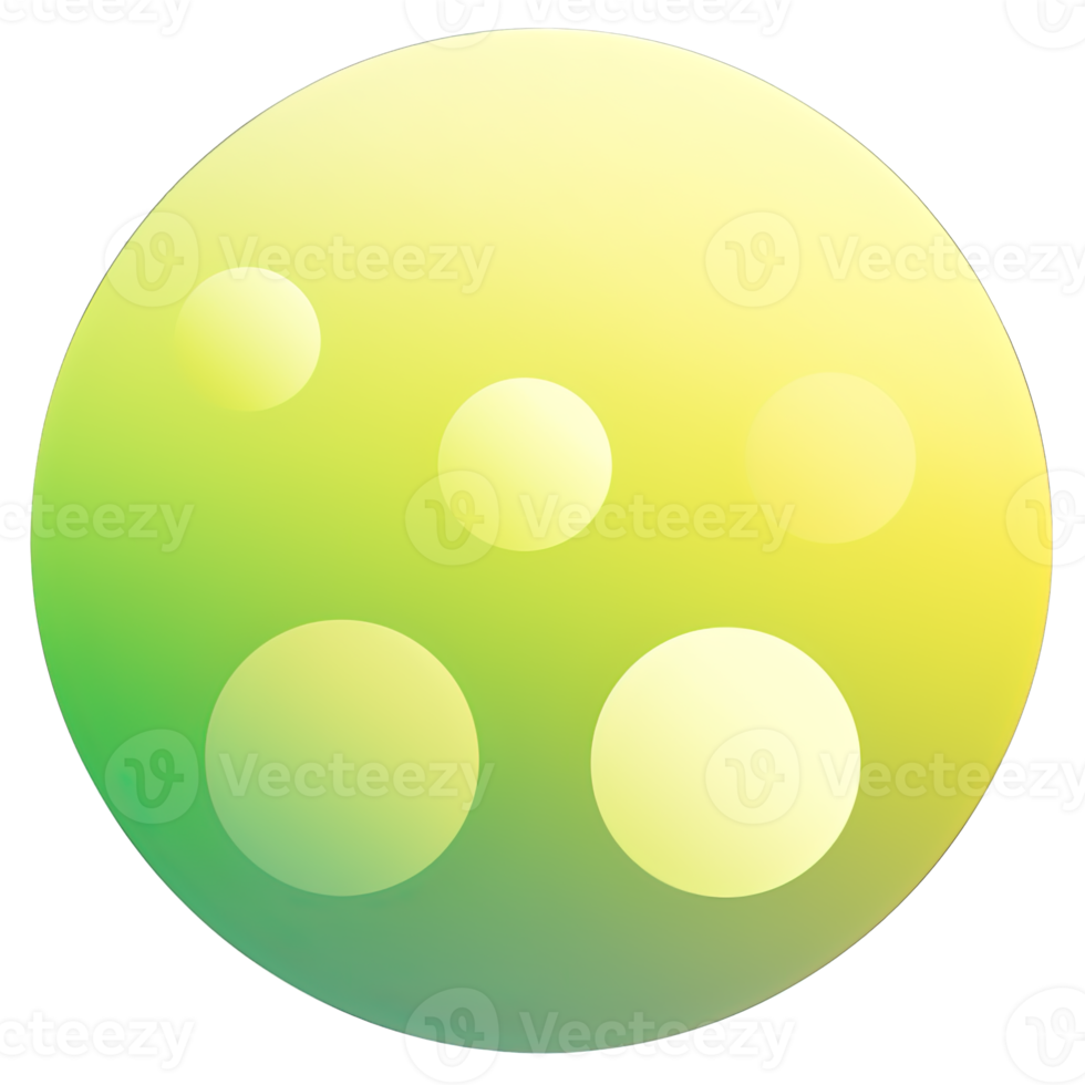 Green and yellow button isolated on white background. Vector illustration.Circle button with green and yellow gradients png