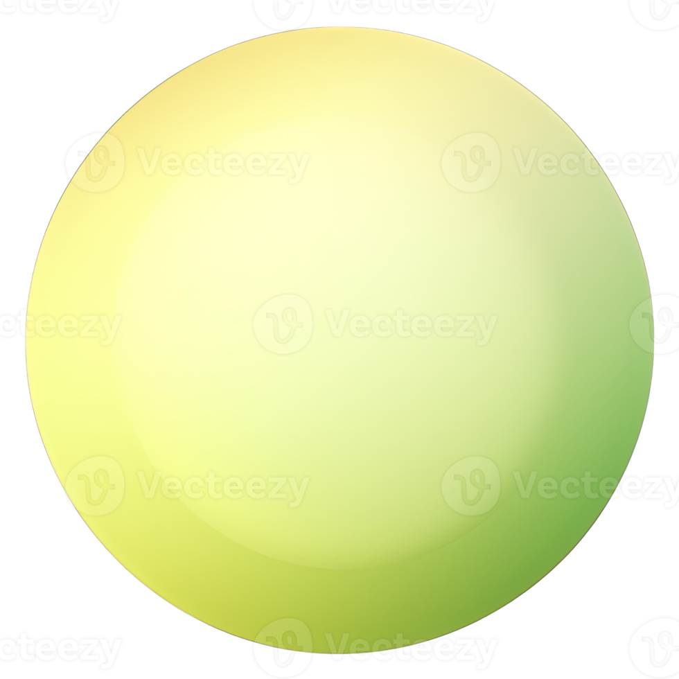 Green and yellow button isolated on white background. Vector illustration.Circle button with green and yellow gradients png