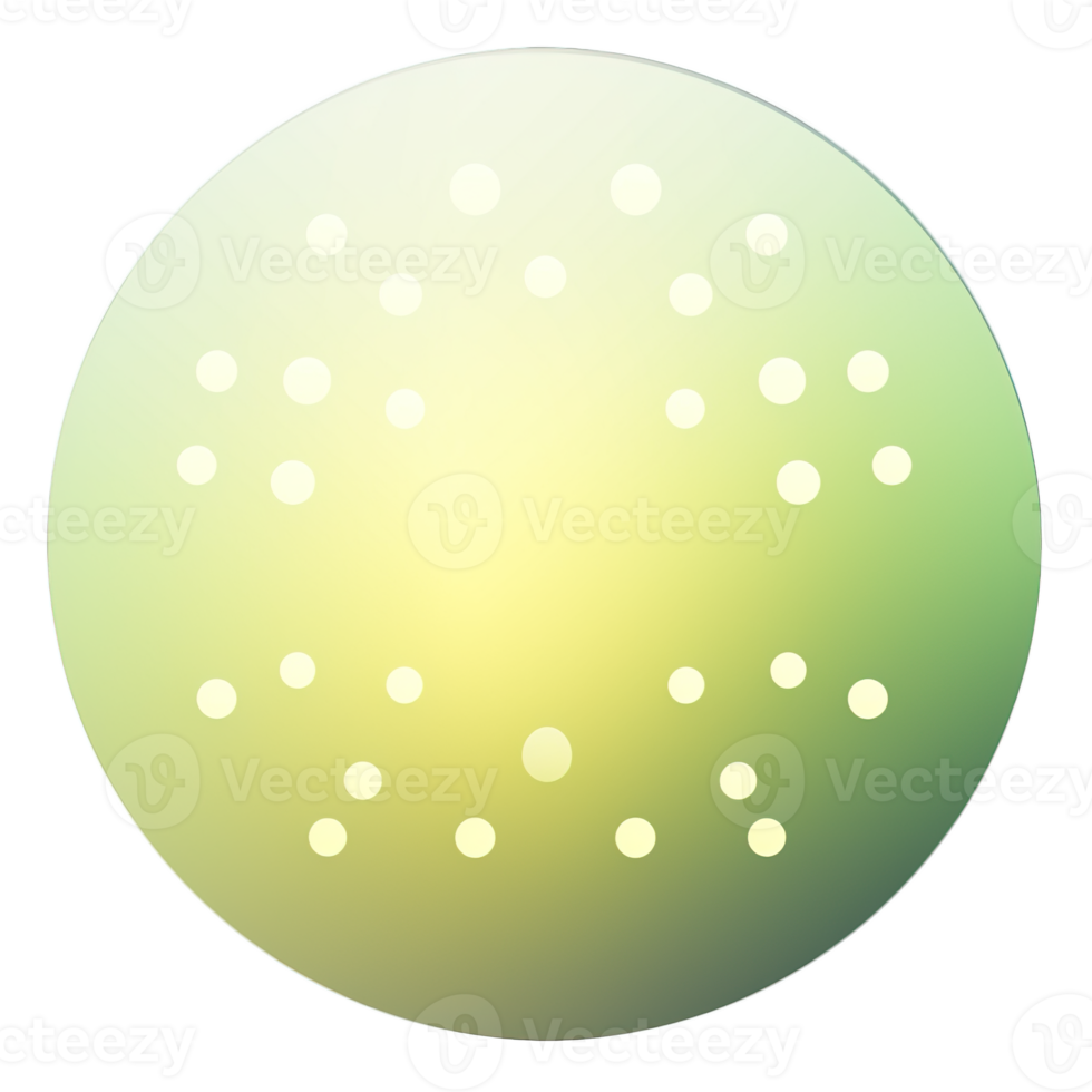 Green and yellow button isolated on white background. Vector illustration.Circle button with green and yellow gradients png