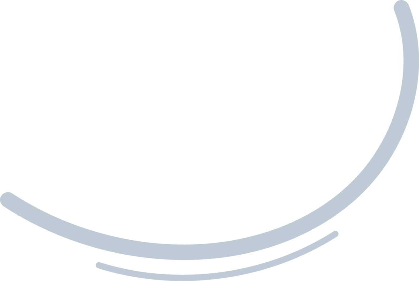 Hand drawn doodle curved line clip art 22183291 PNG