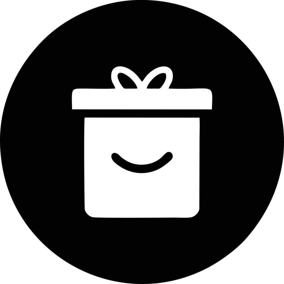 gift icon symbol design vector image. Illustration of the package box present design image. EPS 10.