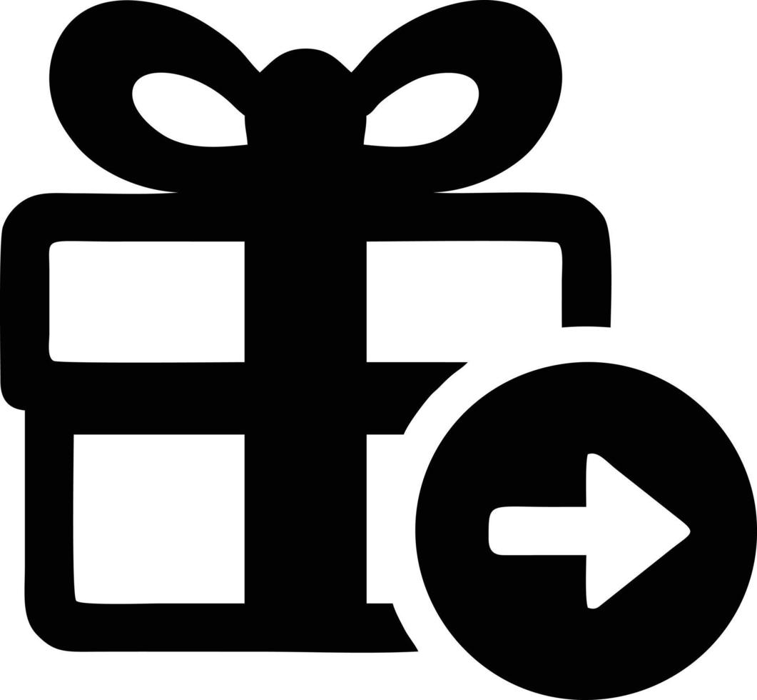 gift icon symbol design vector image. Illustration of the package box present design image. EPS 10.