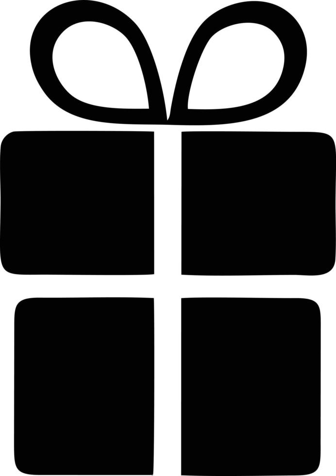 gift icon symbol design vector image. Illustration of the package box present design image. EPS 10.
