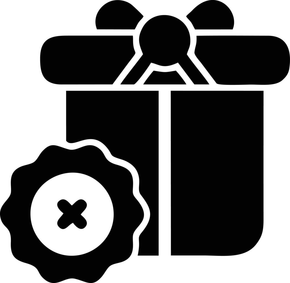 gift icon symbol design vector image. Illustration of the package box present design image. EPS 10.