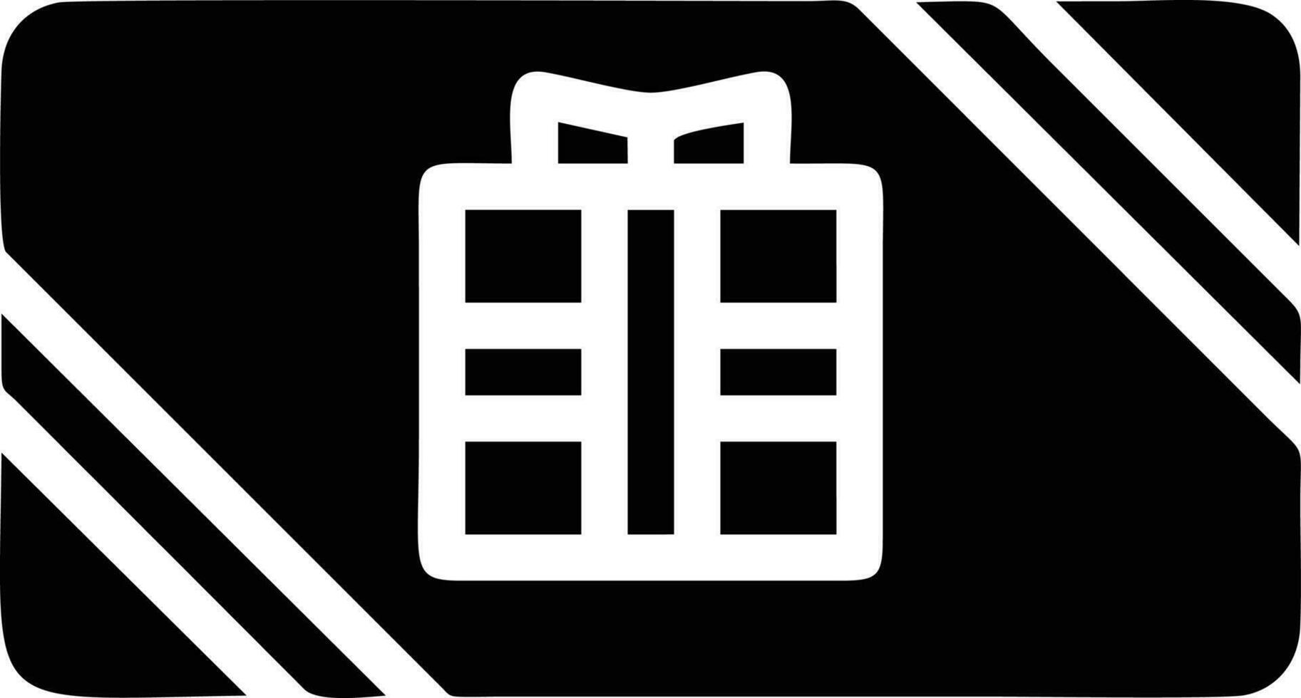 gift icon symbol design vector image. Illustration of the package box present design image. EPS 10.