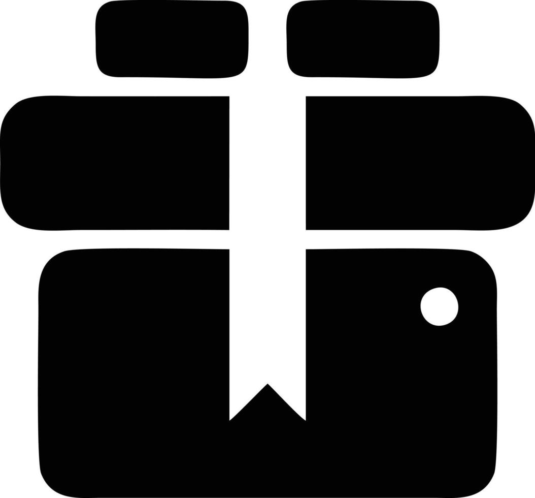 gift icon symbol design vector image. Illustration of the package box present design image. EPS 10.
