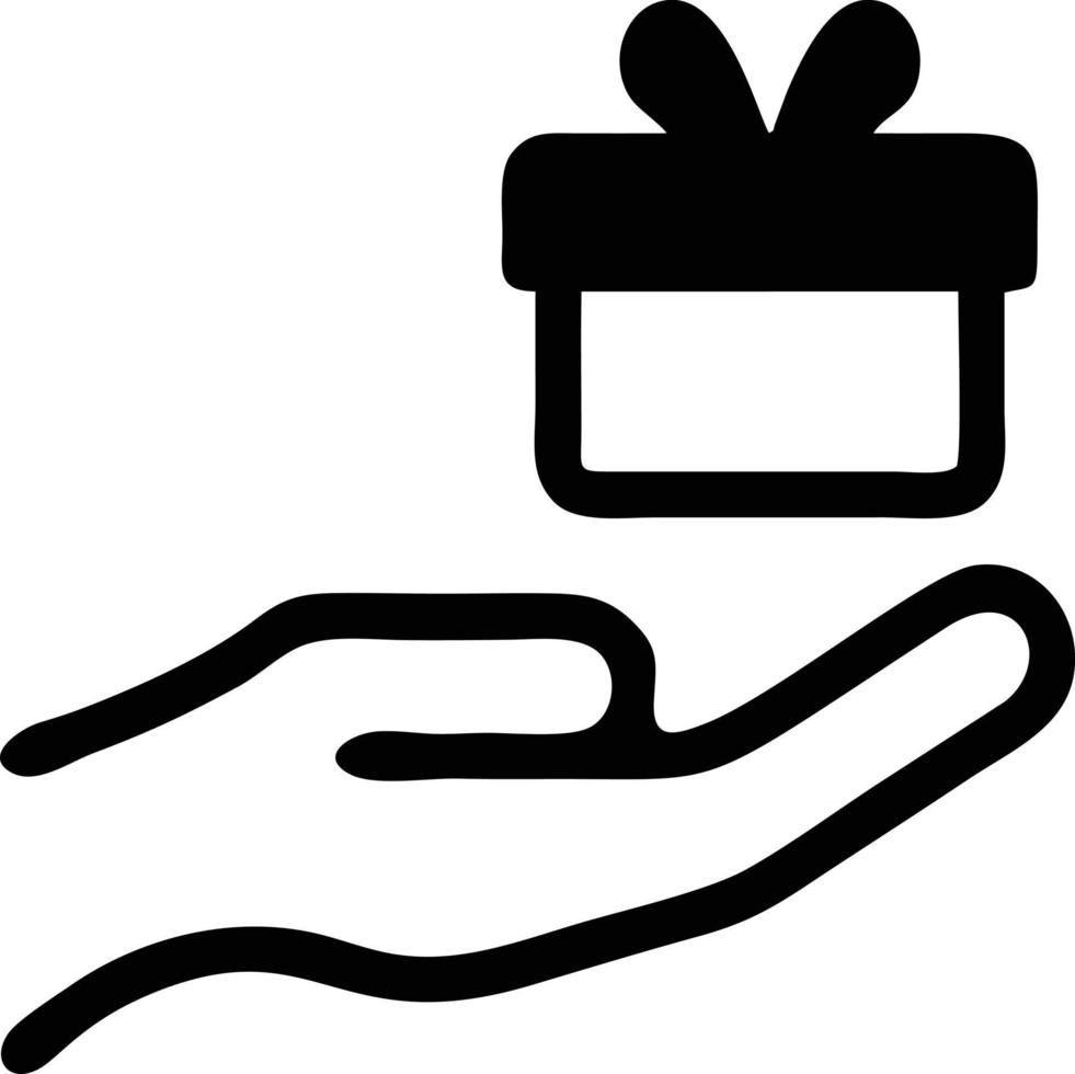 gift icon symbol design vector image. Illustration of the package box present design image. EPS 10.