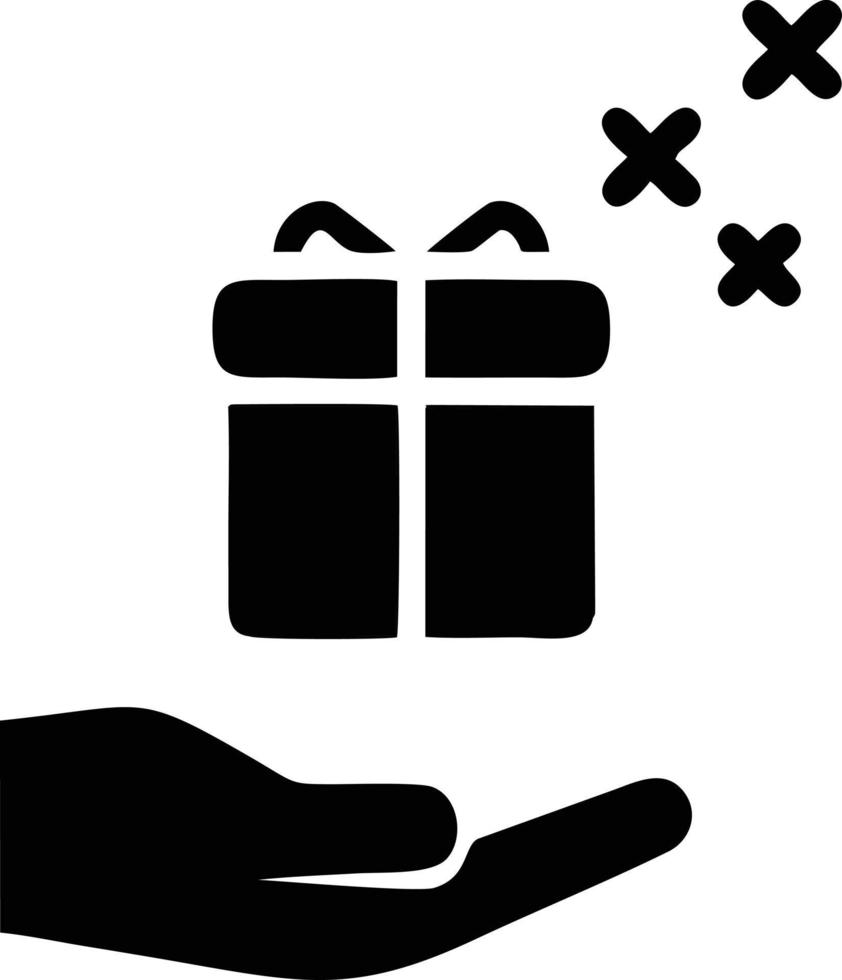 gift icon symbol design vector image. Illustration of the package box present design image. EPS 10.