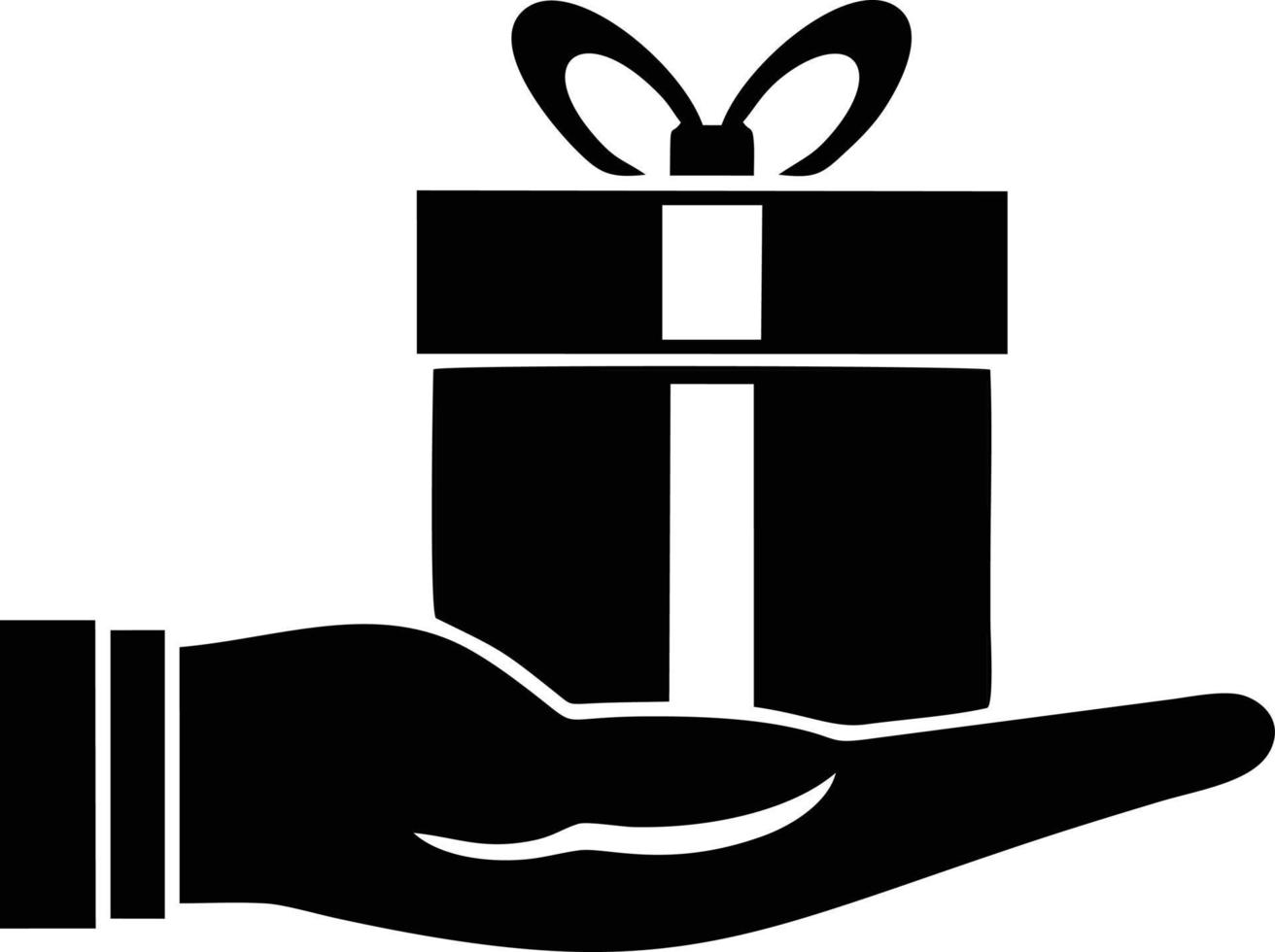 gift icon symbol design vector image. Illustration of the package box present design image. EPS 10.