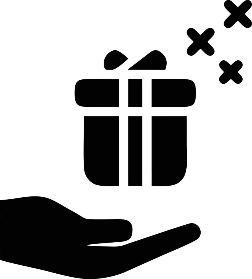 gift icon symbol design vector image. Illustration of the package box present design image. EPS 10.