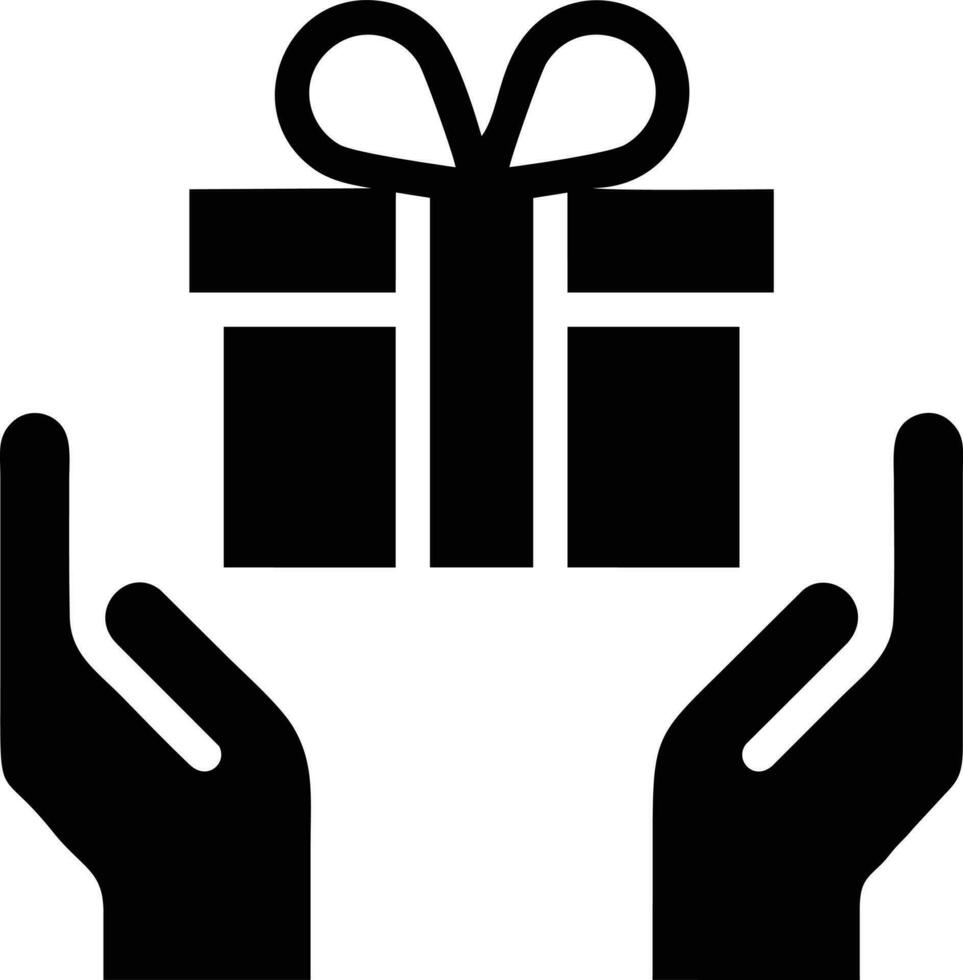 gift icon symbol design vector image. Illustration of the package box present design image. EPS 10.