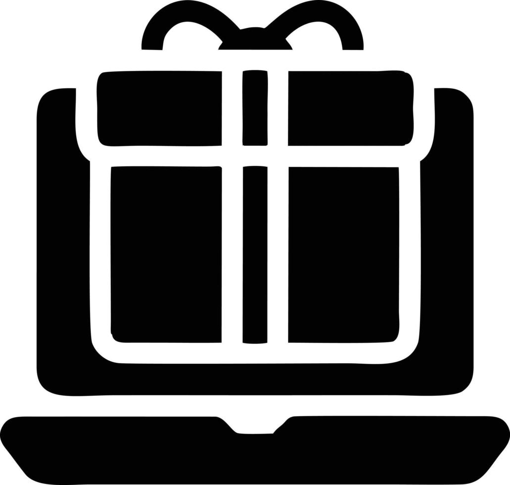 gift icon symbol design vector image. Illustration of the package box present design image. EPS 10.