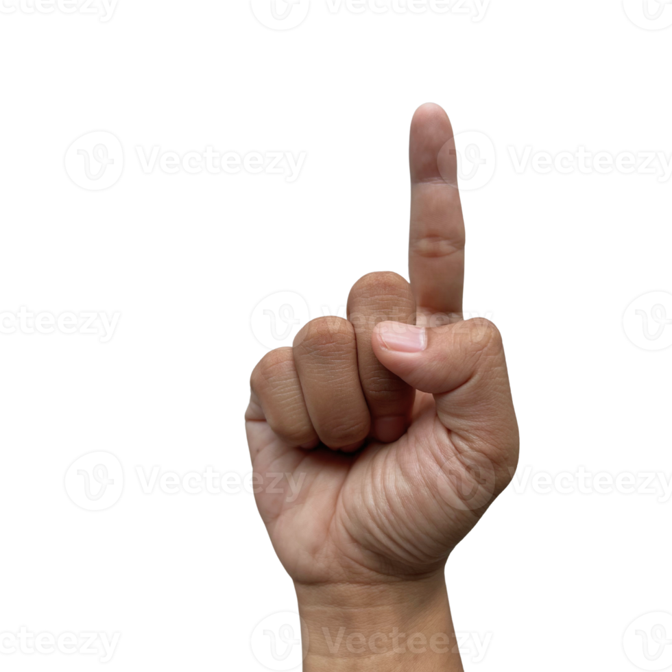 Pointing Finger sign png