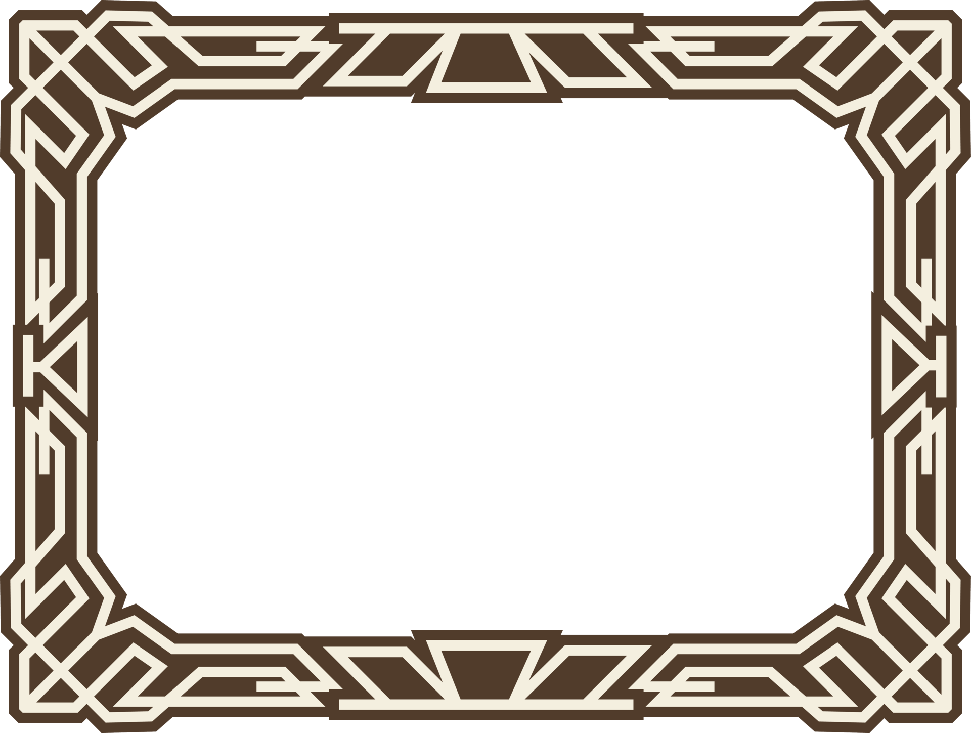 transparent decorative borders