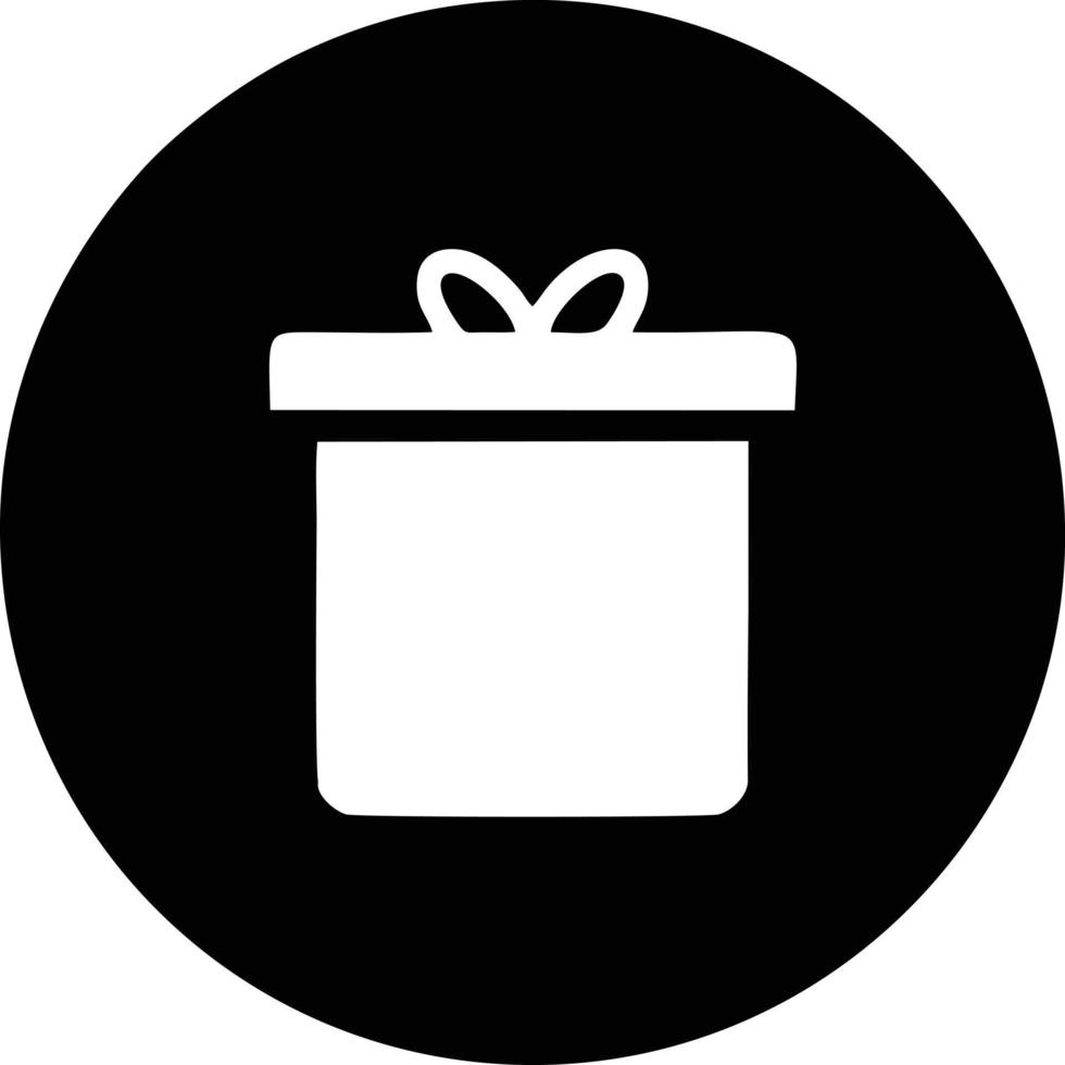 gift icon symbol design vector image. Illustration of the package box present design image. EPS 10.