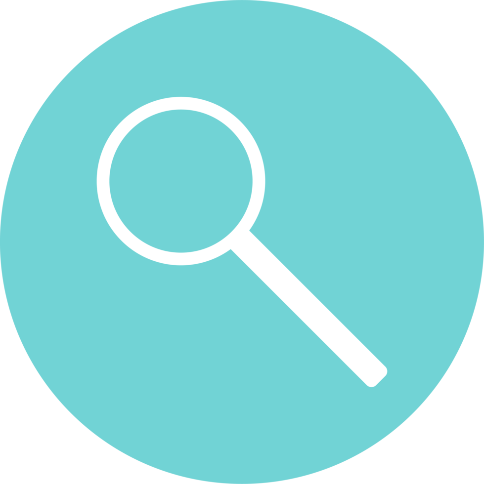 Magnifying glass icon png