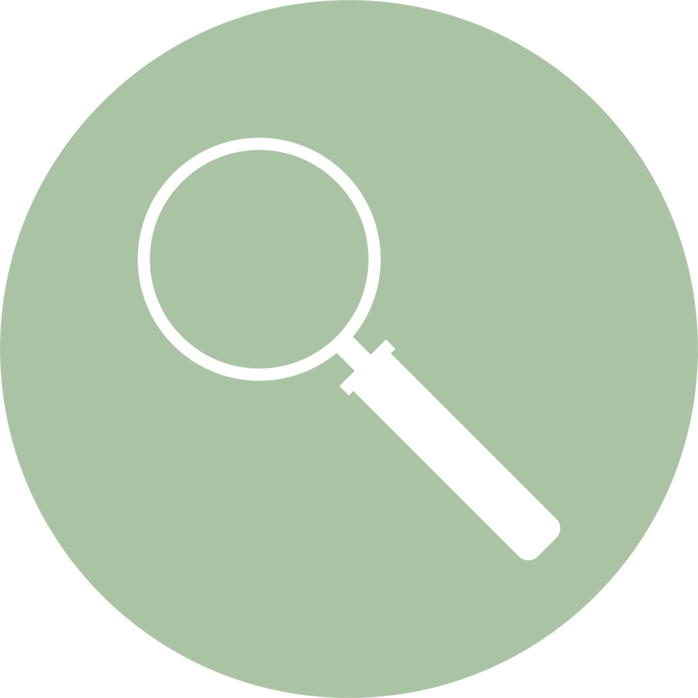 Magnifying glass icon png
