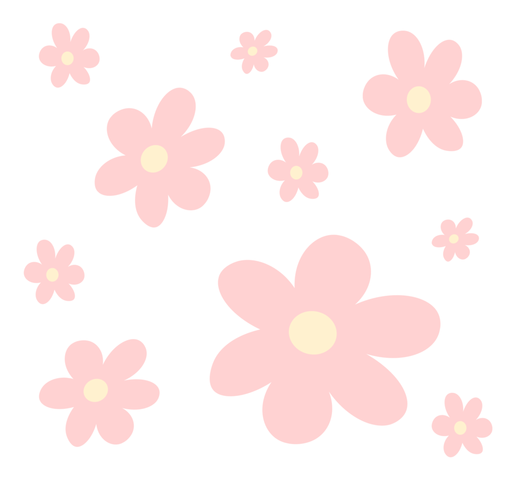 schattig roze madeliefje bloem png