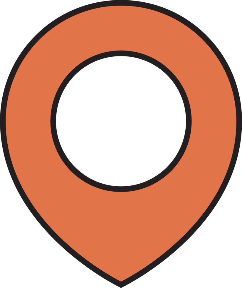 Map location pin icon png