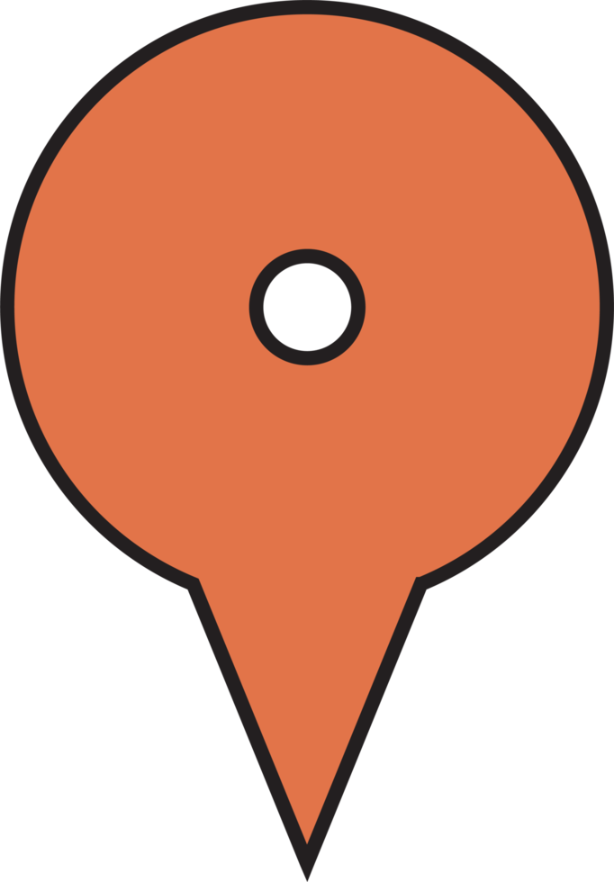 Map location pin icon png