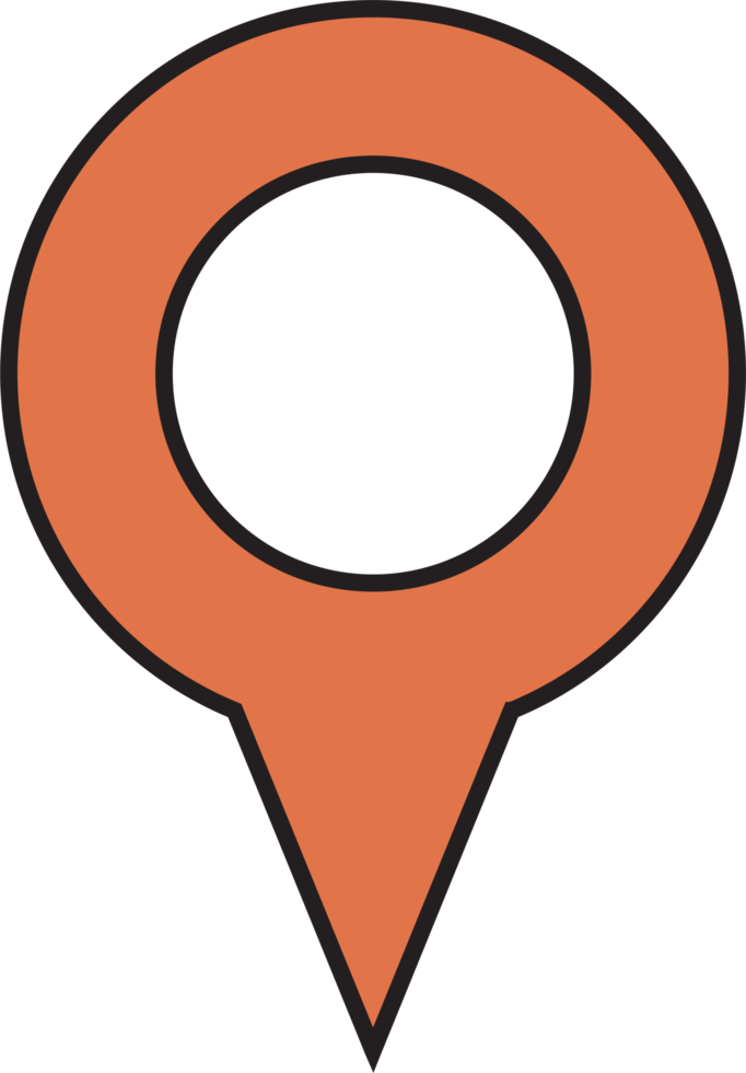 Map location pin icon png