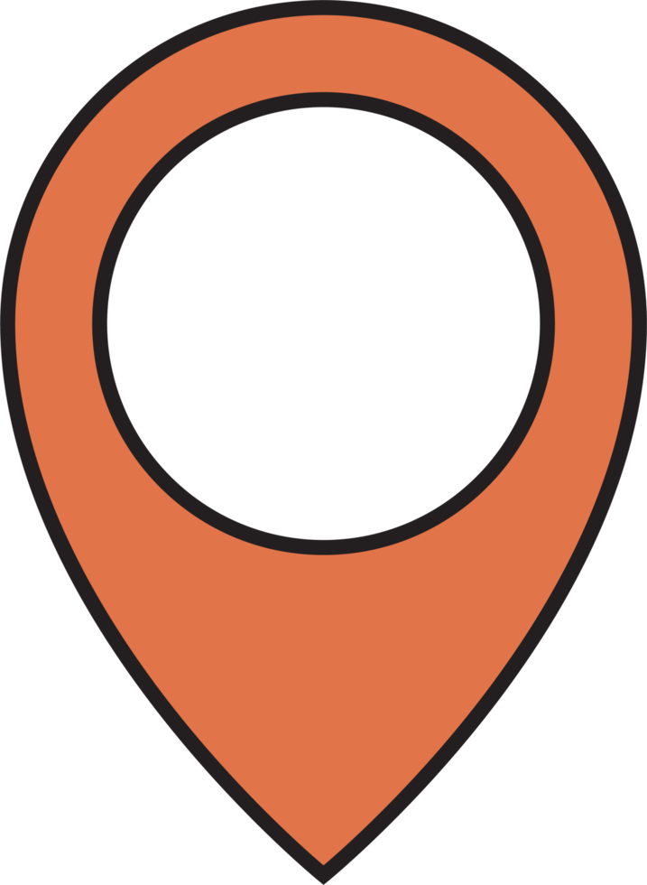 Map location pin icon png