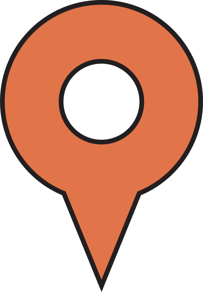 Map location pin icon png