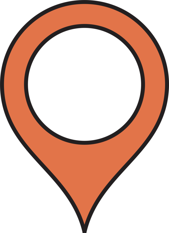 Map location pin icon png