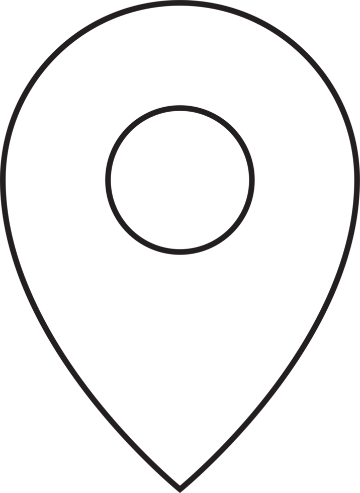 Map location pin icon png