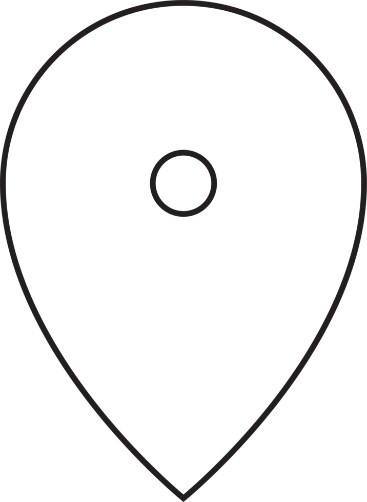 Map location pin icon png