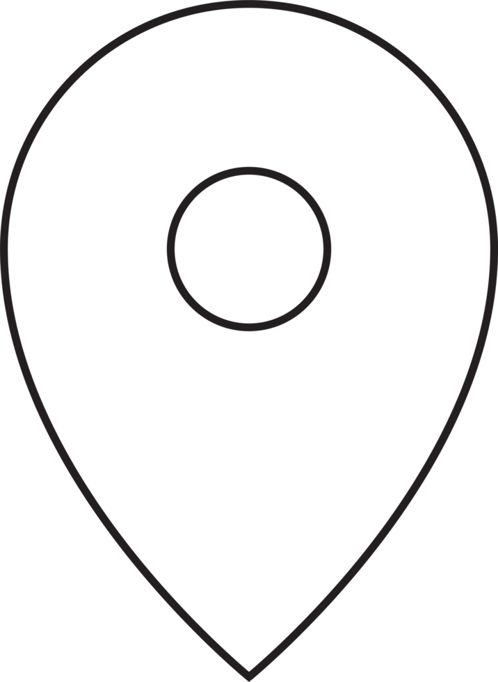 Map location pin icon png