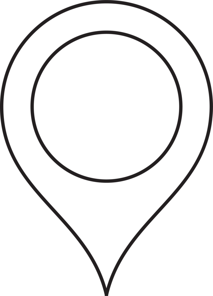 Map location pin icon png