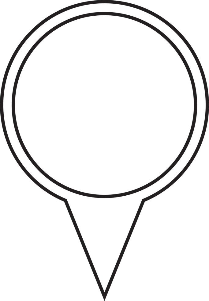 Map location pin icon png