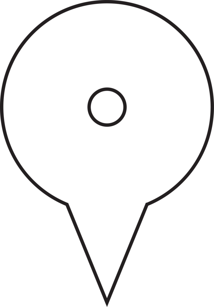 Map location pin icon png