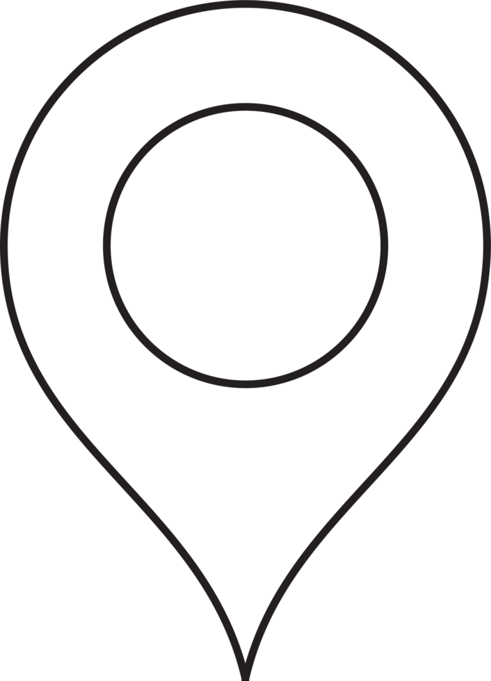 Map location pin icon png