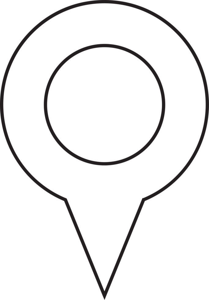 Map location pin icon png