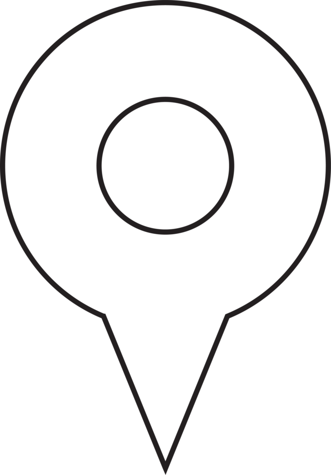 Map location pin icon png