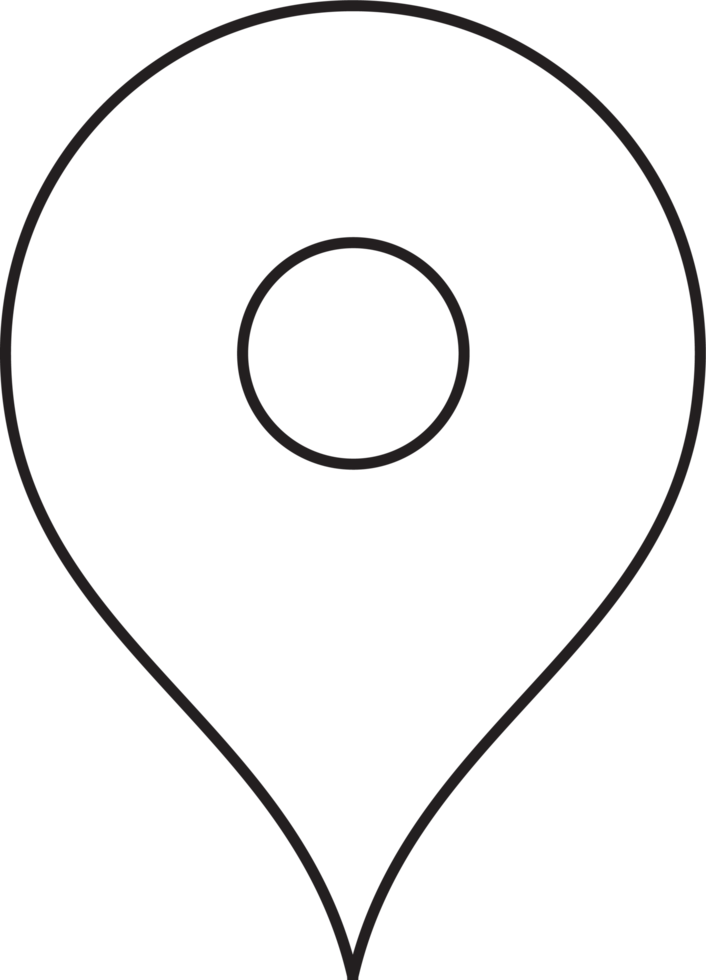 Map location pin icon png