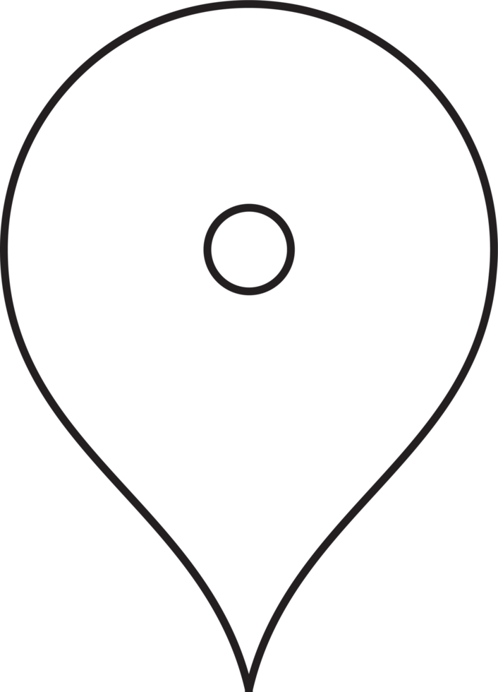 Map location pin icon png