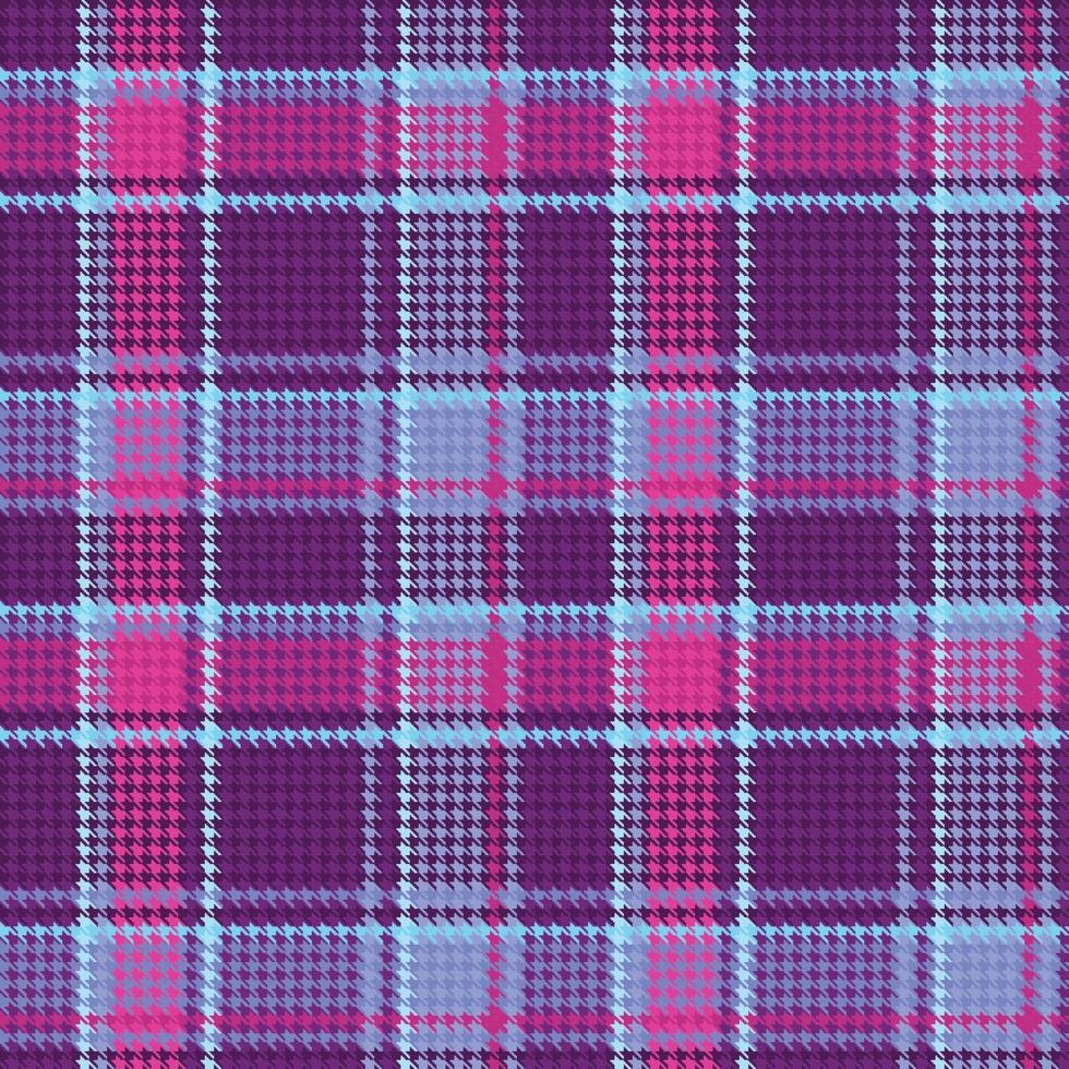 TARTAN DOGTOOTH PATTERN 24 vector