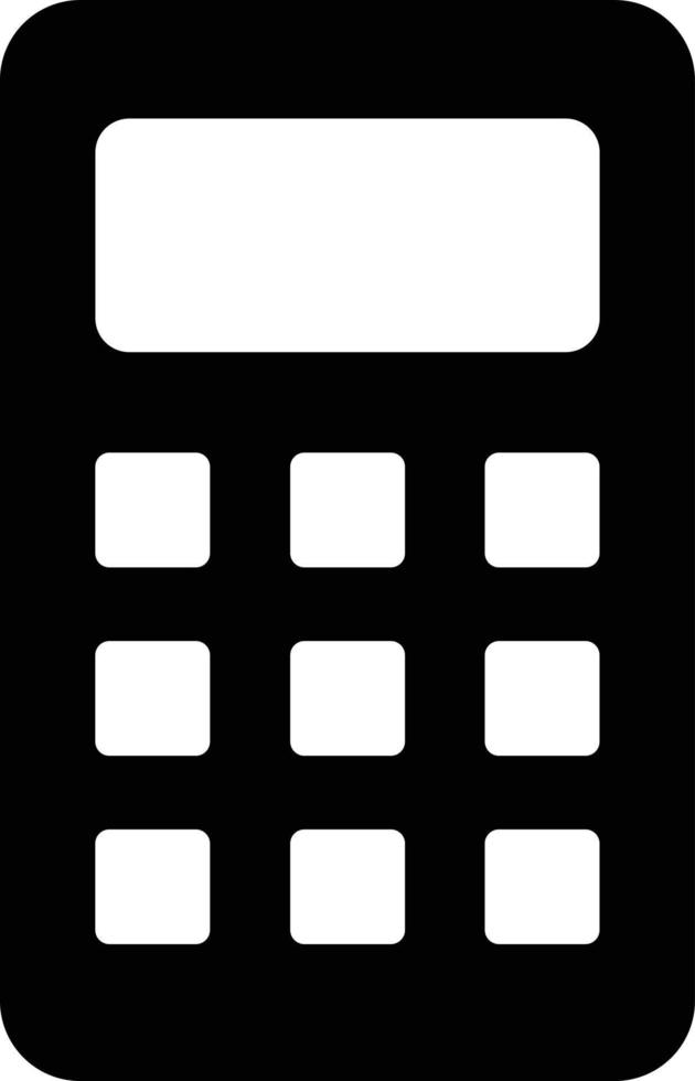 Calculator icon vector. Savings, finances sign , economy concept. vector