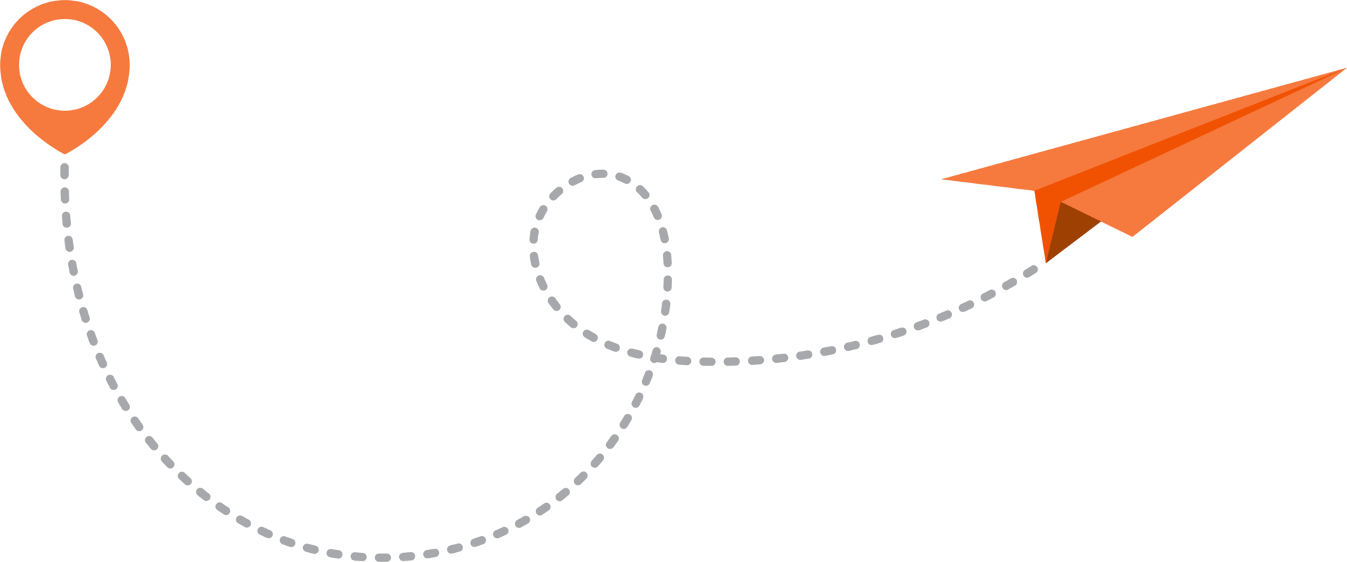 carta aereo con tratteggiata tracciare e carta geografica pointer perno png