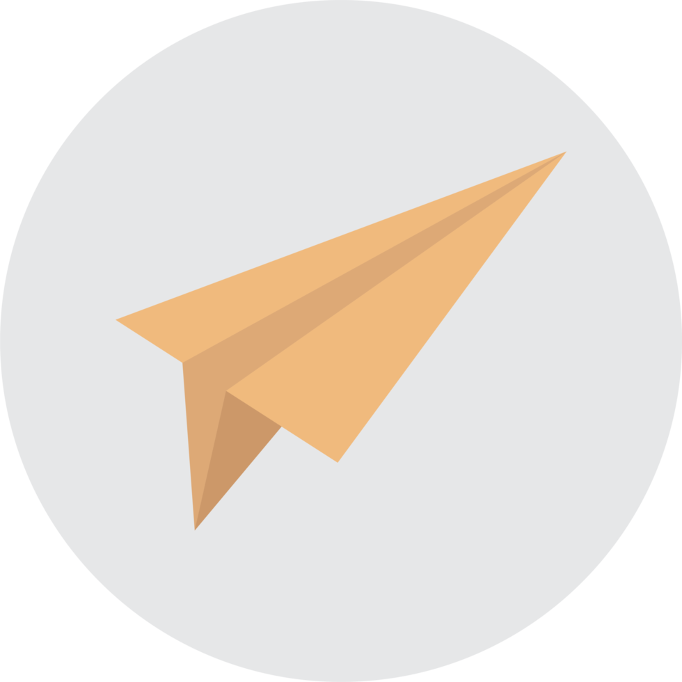 Paper plane icon png