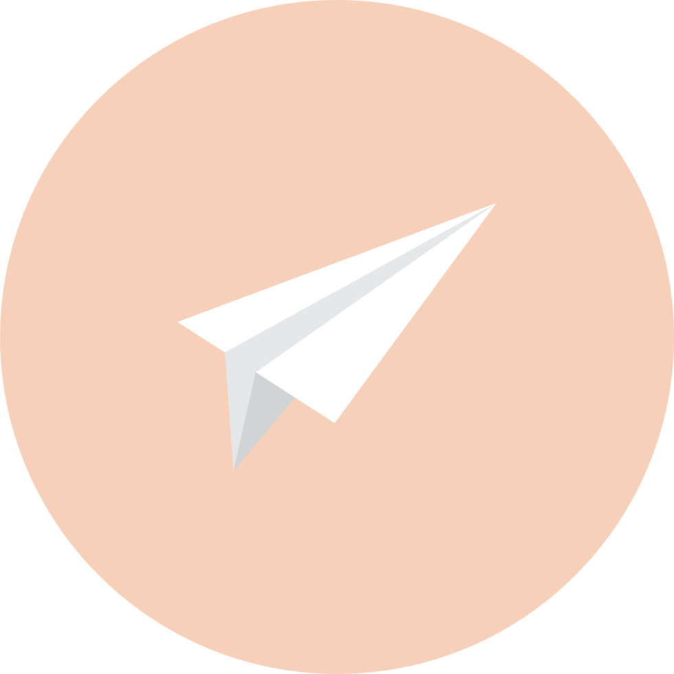 Paper plane icon png