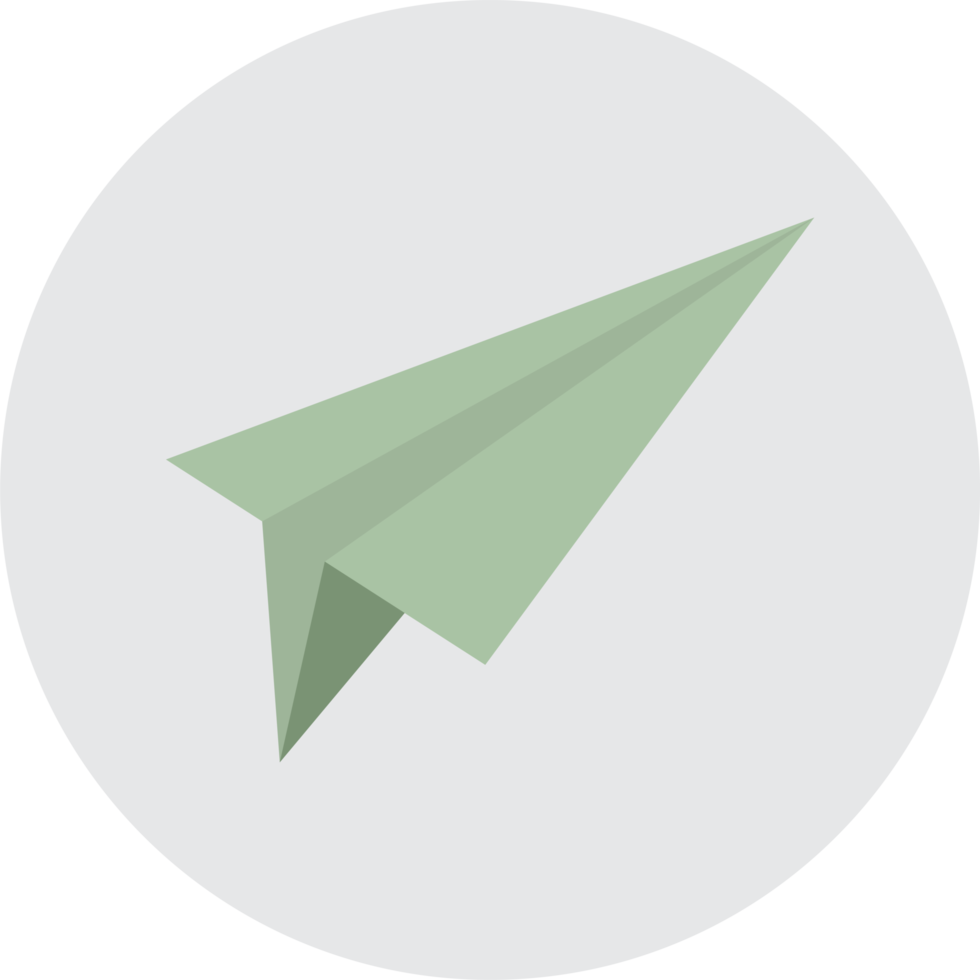 Paper plane icon png