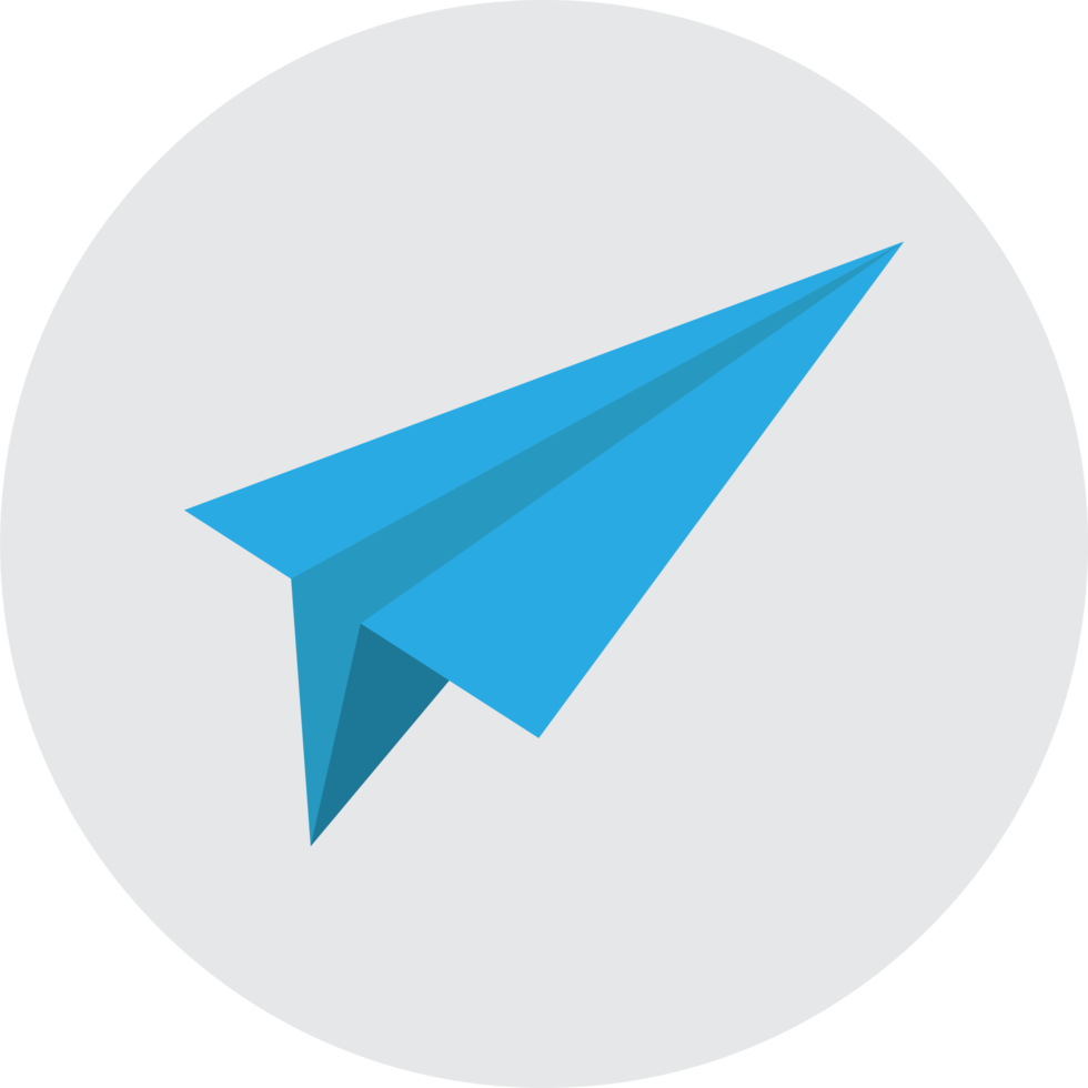 Paper plane icon png