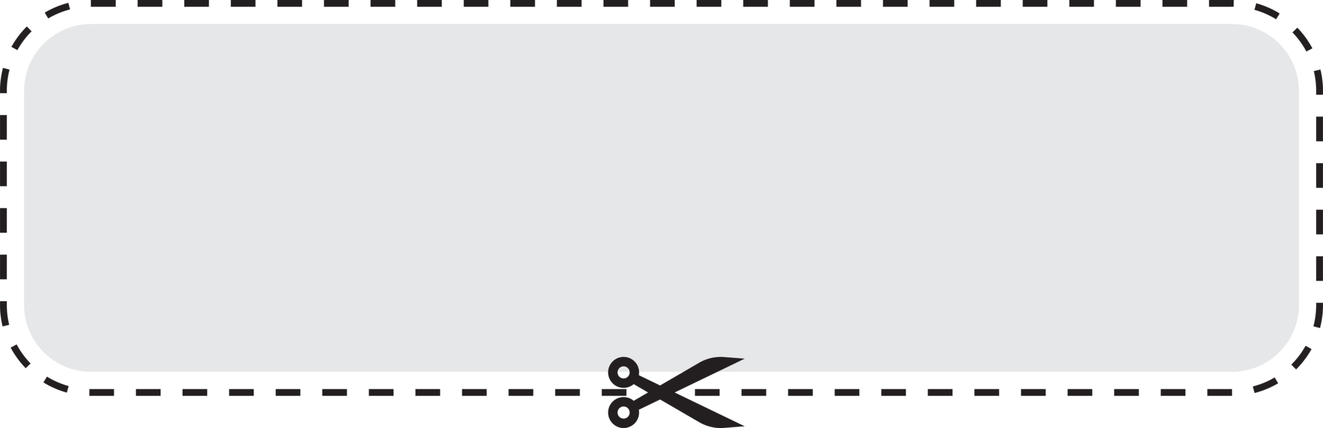Scissors that cut coupon png