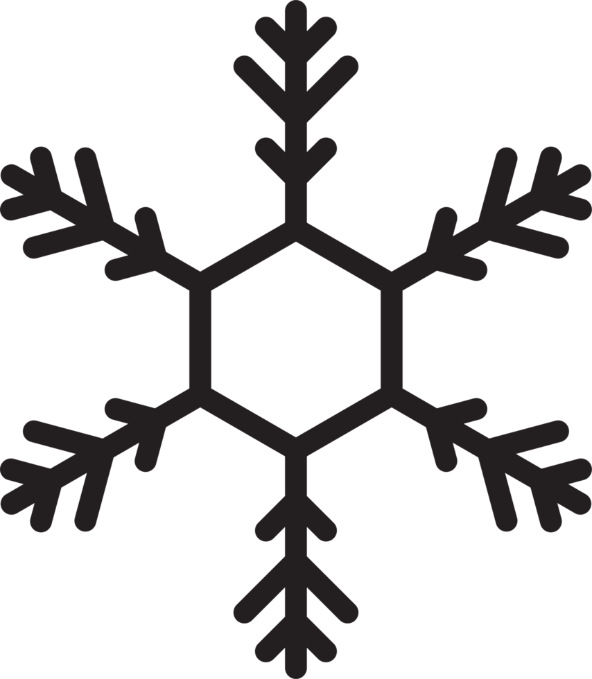 sneeuwvlok icoon klem kunst png