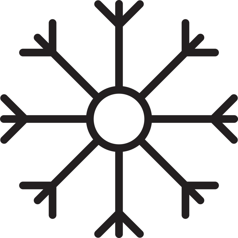 Snowflake icon clip art png