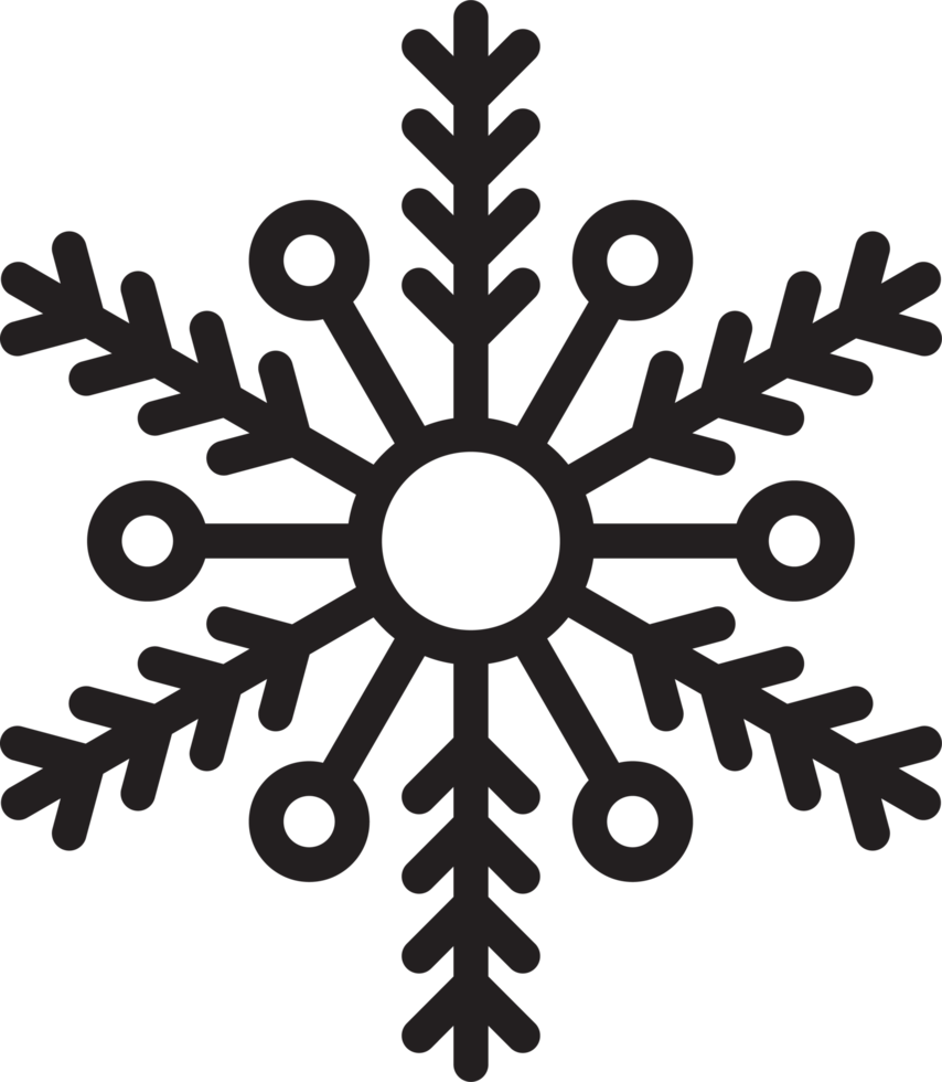 copo de nieve icono acortar Arte png